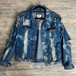Acid Wash Jean Jacket